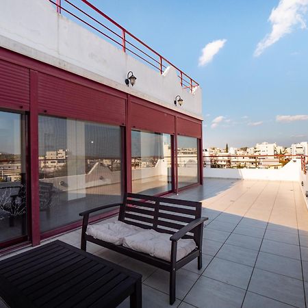 Luxury View Apartment 10Min From Athens Airport Koropion Exteriör bild
