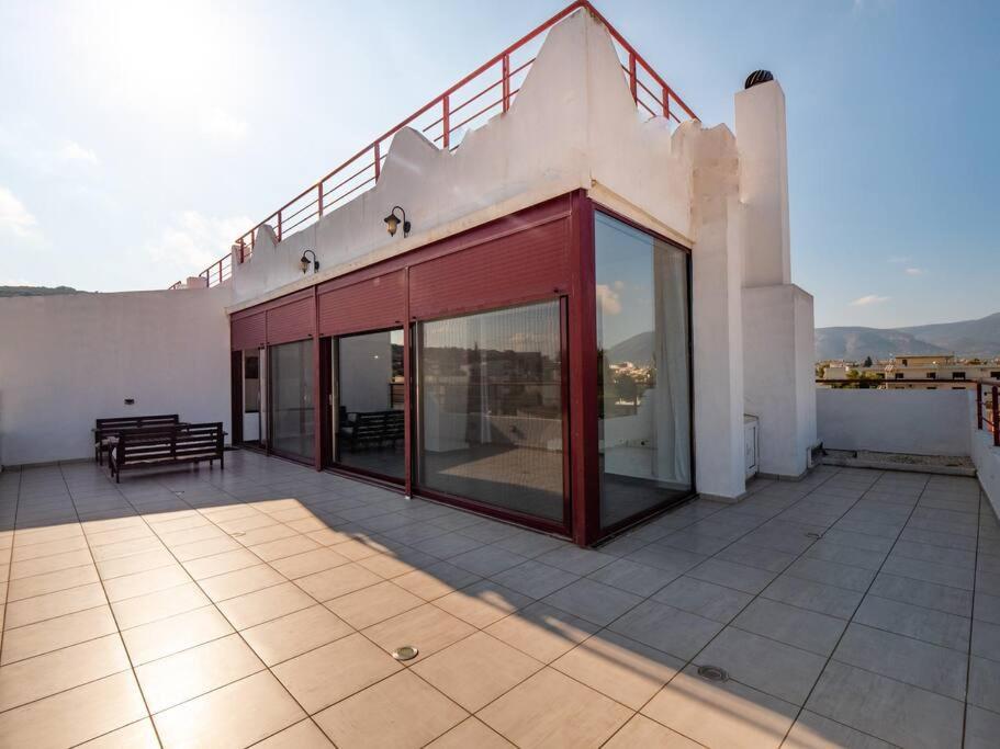 Luxury View Apartment 10Min From Athens Airport Koropion Exteriör bild